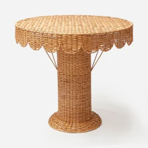 Rattan Round Table
