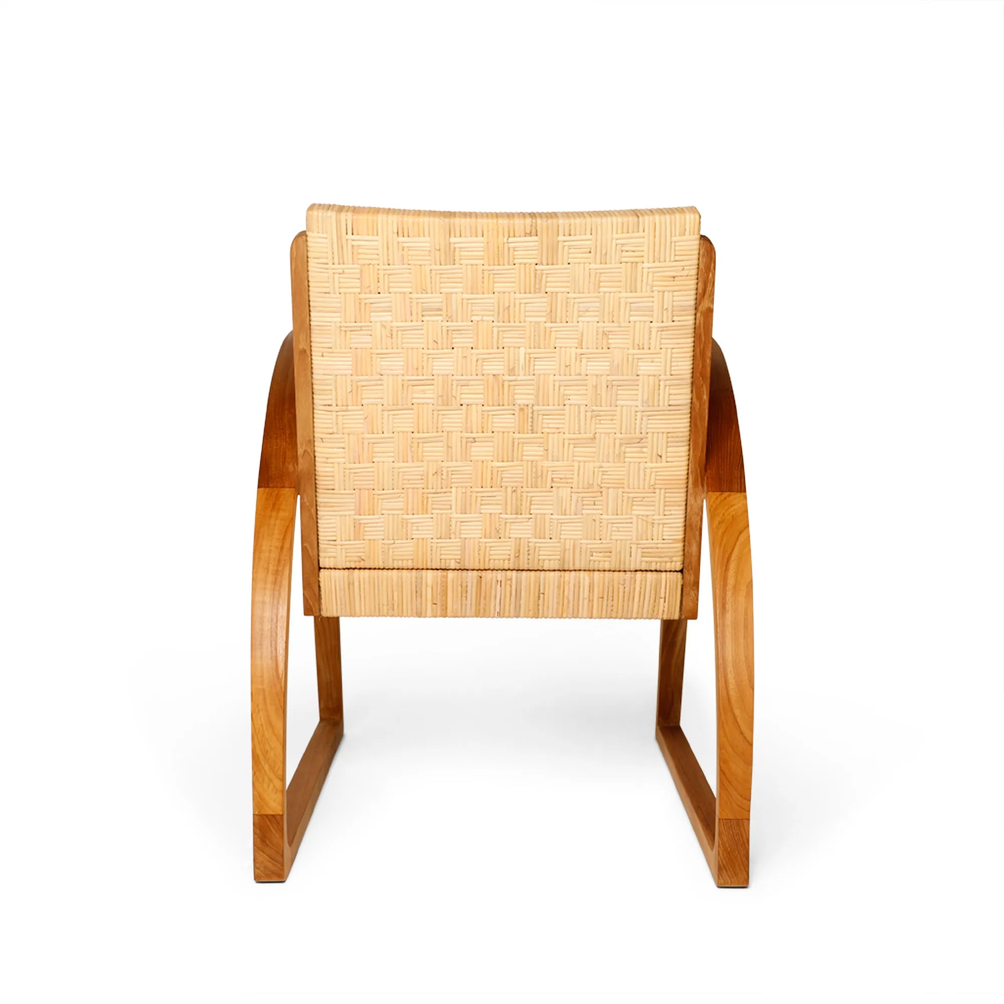 Rattan Sedan Teak Relax Chair