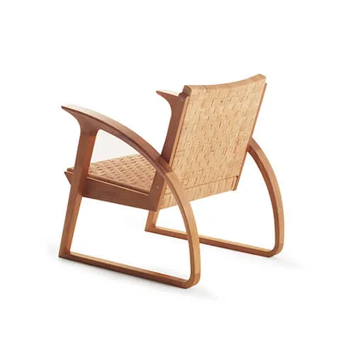 Rattan Sedan Teak Relax Chair