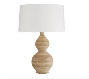 Rattan Table Lamp III