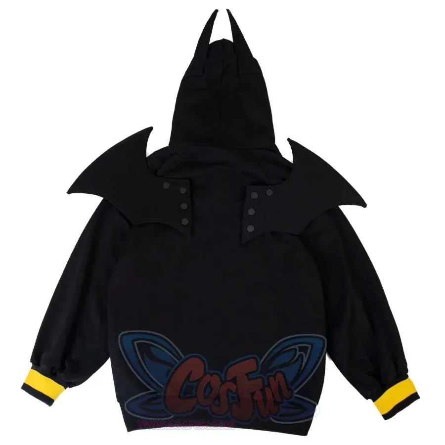 【READY TO SHIP】COSFUN Original Bat Dark Knight Full Zip Hoodie Sweatshirt IF0007