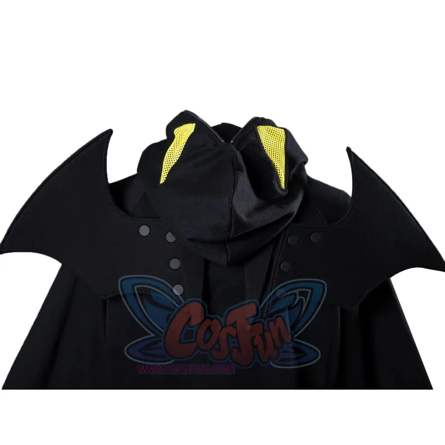 【READY TO SHIP】COSFUN Original Bat Dark Knight Full Zip Hoodie Sweatshirt IF0007