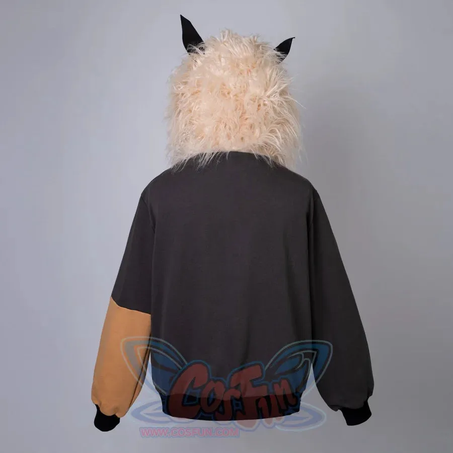 【READY TO SHIP】COSFUN Original Genshin Impact Hilichurl Derivative Full Zip Hoodie Sweatshirt IF0004