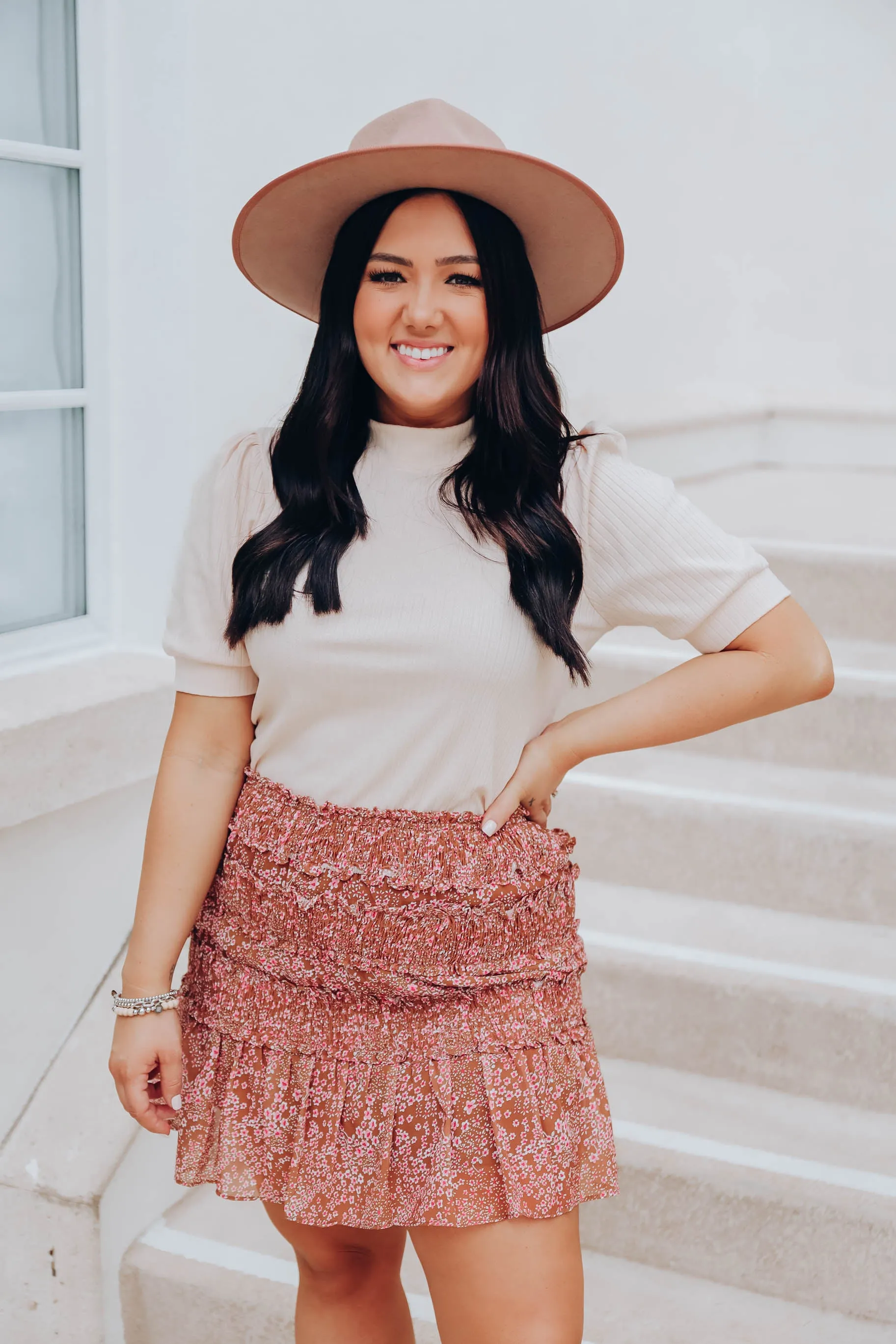Reese Fedora Hat - Mauve