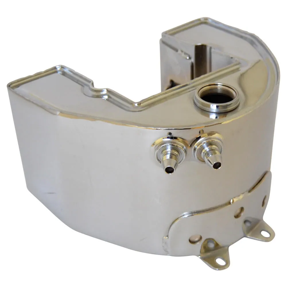 Replica Panhead Knucklehead TT Bobber Short Oil Tank - Chrome