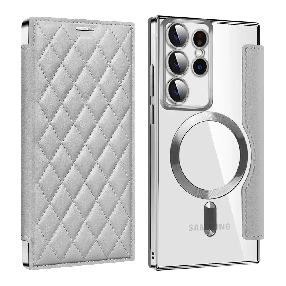 Rhombus Lattice Samsung Wallet Case