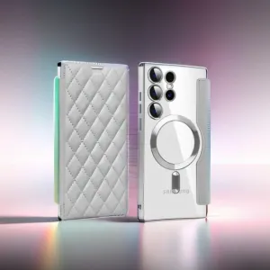 Rhombus Lattice Samsung Wallet Case