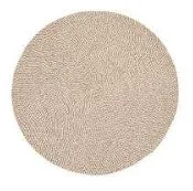 Round Rattan Weave Placemat Chocolate