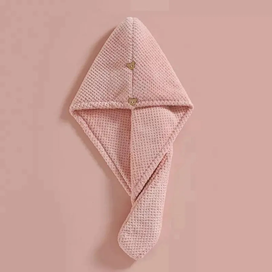 Roxie Collection Luxe Microfiber Pineapple Lattice Hair Towel Turban