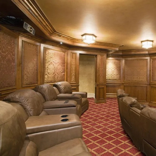 Royal Lattice Home Theater Carpet
