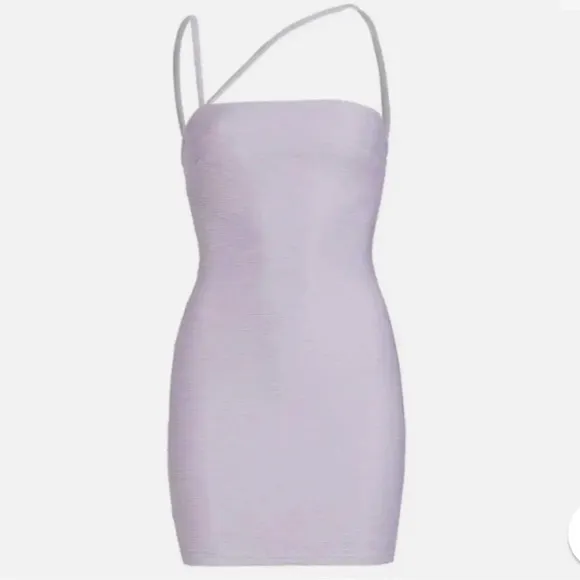 Rumor The Label ‘Penelope’ Lilac Lurple Mini Dress Small WT