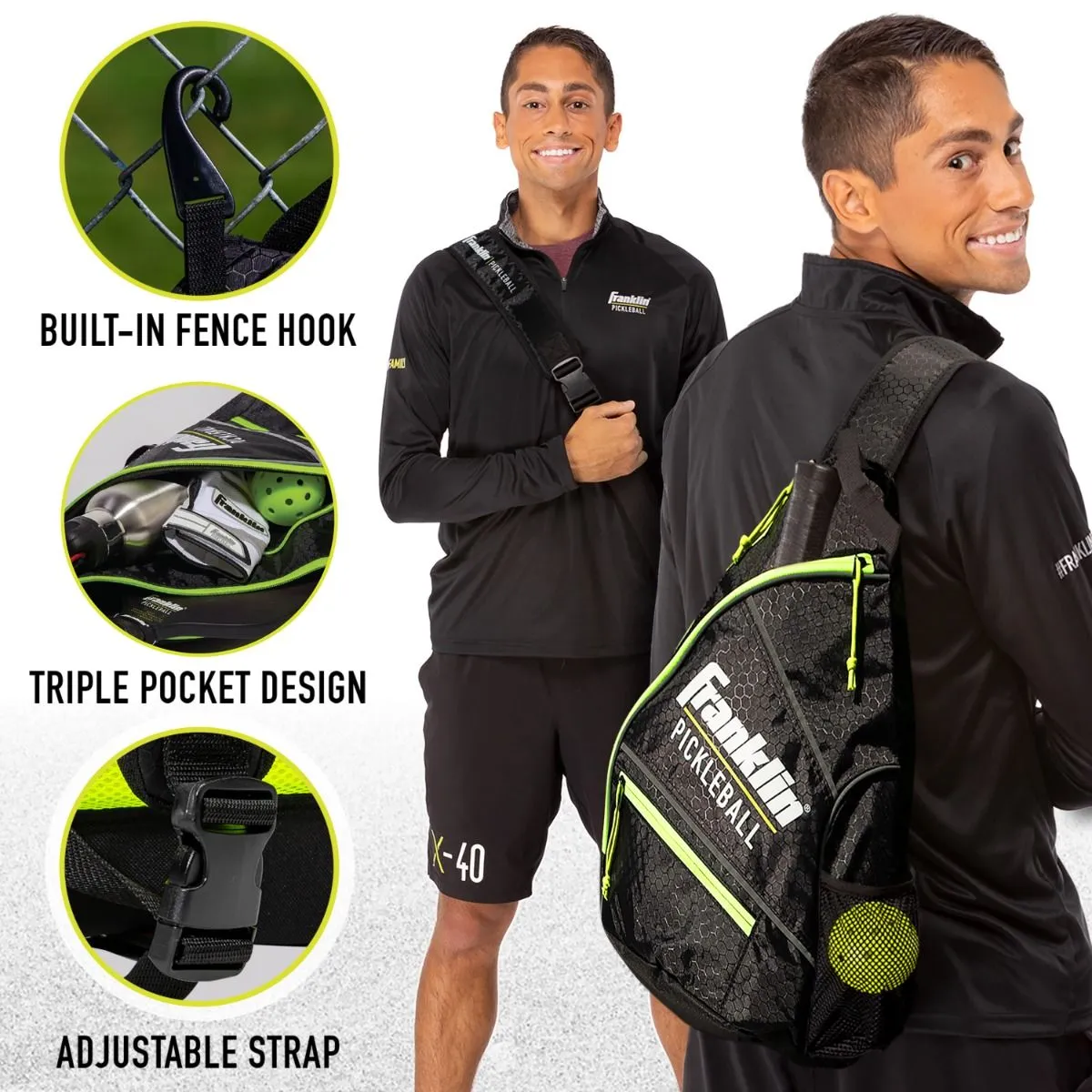 SAC PICKLEBALL FRANKLIN US OPEN SLING BACK PACK