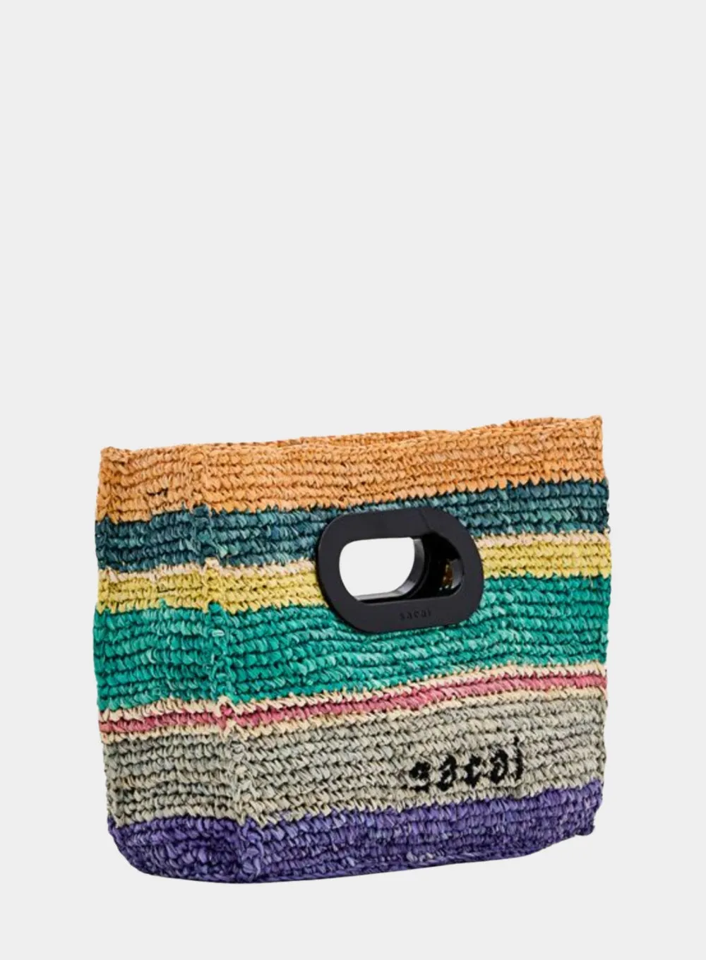 SACAI | Small Raffia New Shopper Bag