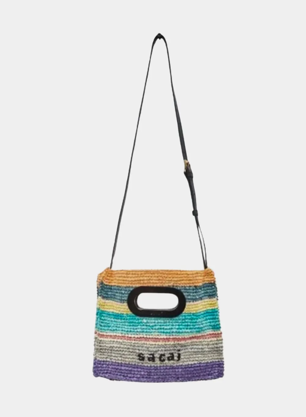 SACAI | Small Raffia New Shopper Bag