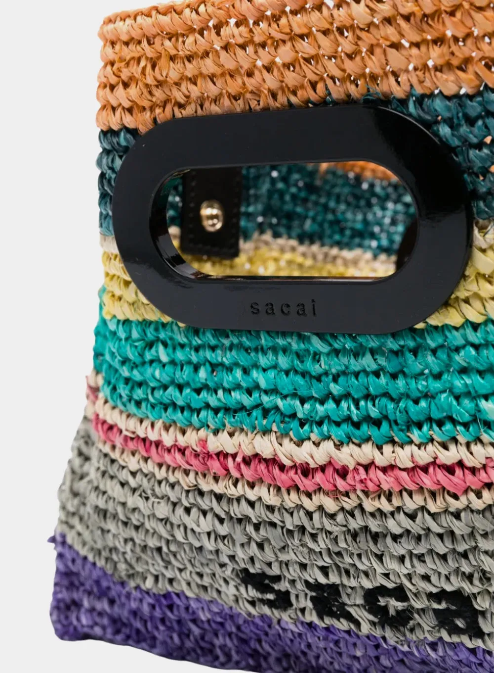 SACAI | Small Raffia New Shopper Bag