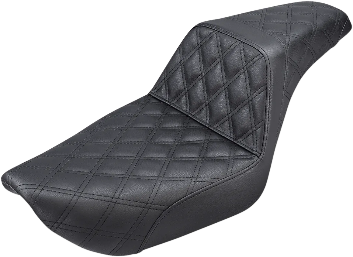 Saddlemen 804-04-175 Step-Up Full Lattice Stitch Seat - Black