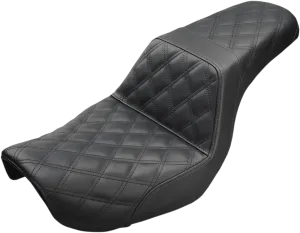 Saddlemen 804-04-175 Step-Up Full Lattice Stitch Seat - Black