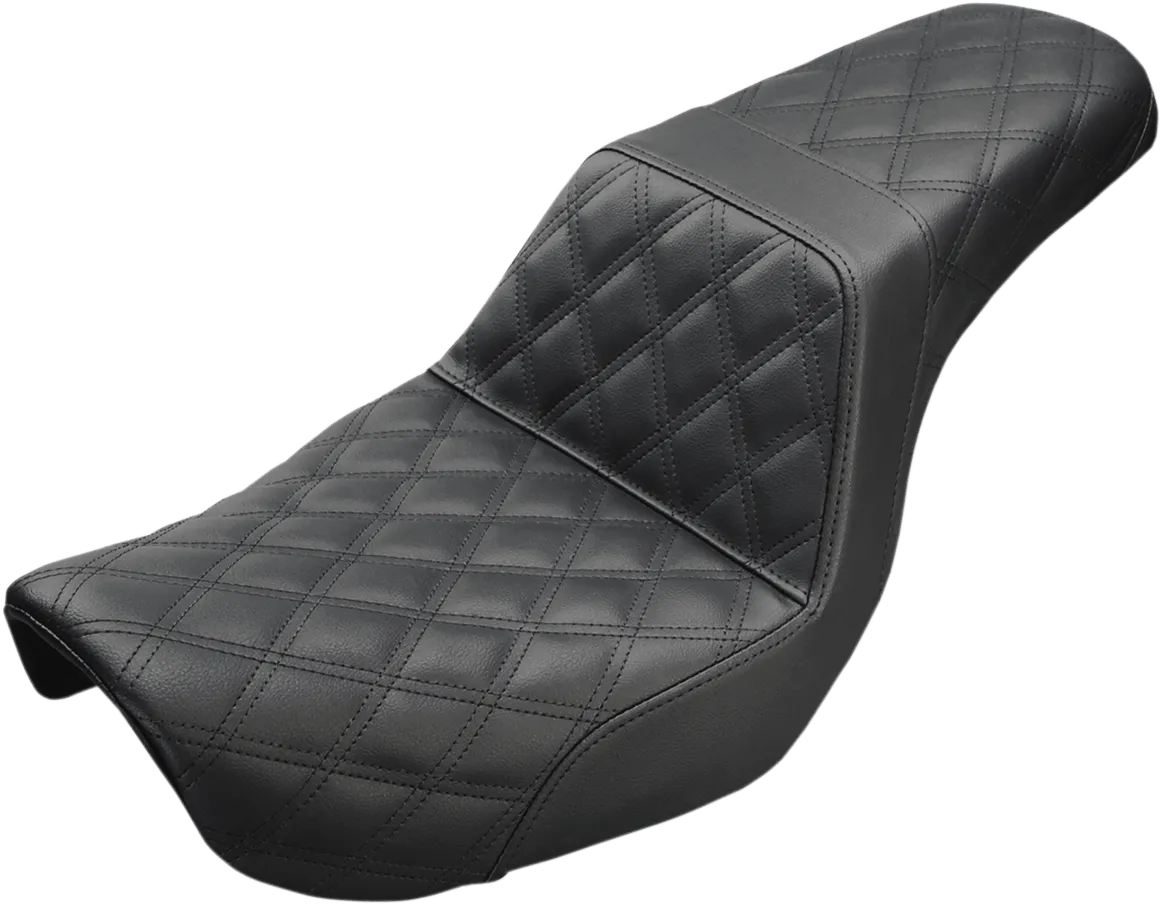 Saddlemen 804-04-175 Step-Up Full Lattice Stitch Seat - Black