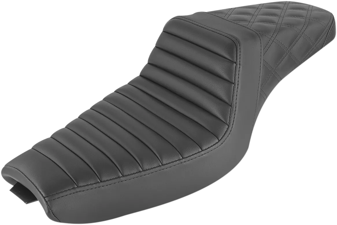 Saddlemen 807-03-176 Step-Up Seats - Black - 4.5 Gallon Tank