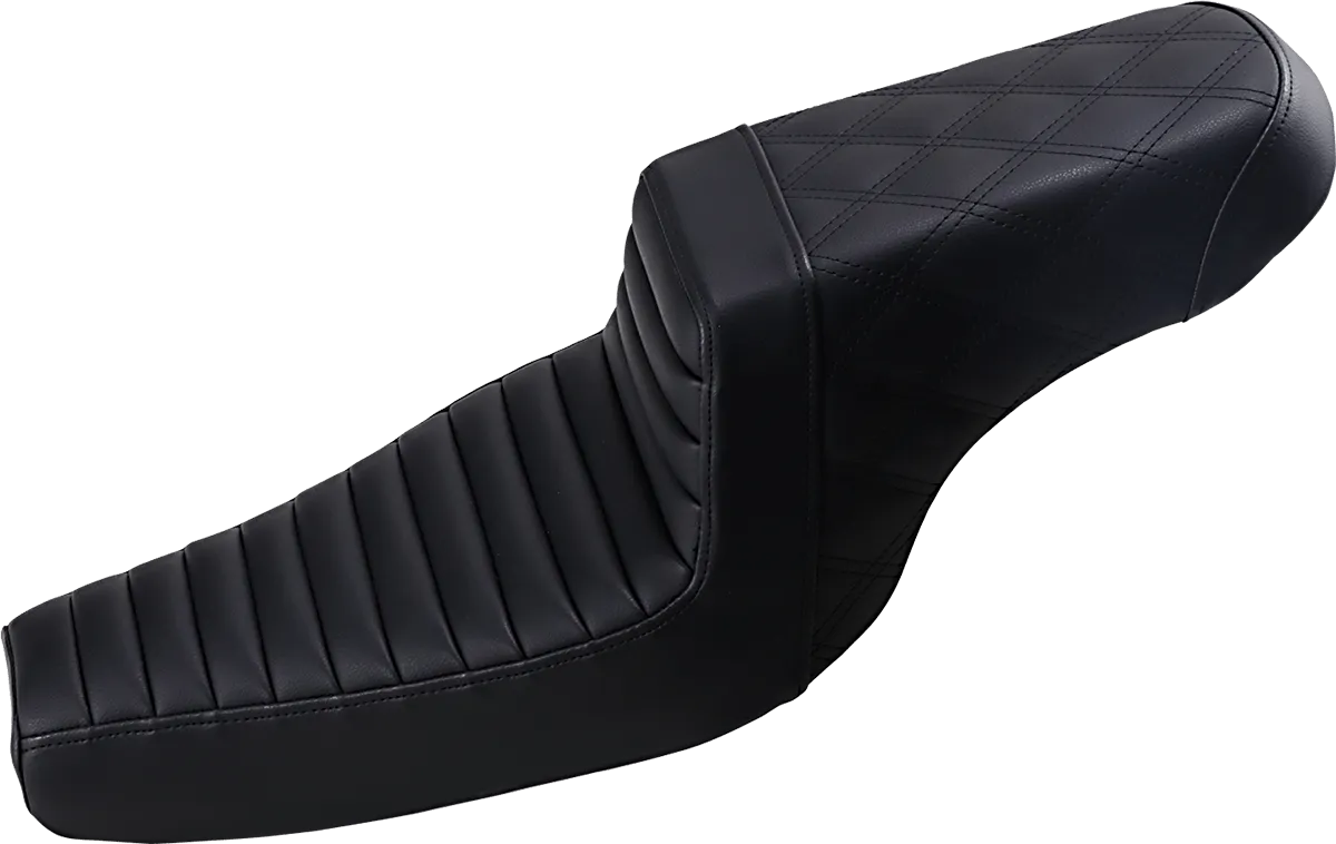 Saddlemen 807-11-176 Step-Up Seats - Black - 3.3 Gallon Tank