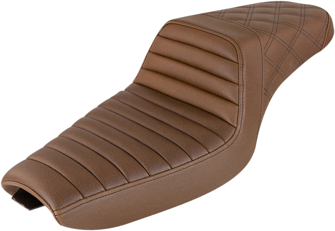 Saddlemen 807-11-176 Step-Up Seats - Black - 3.3 Gallon Tank
