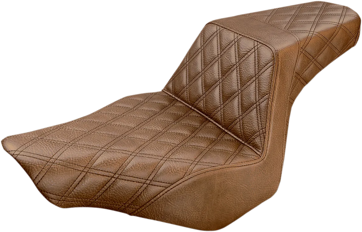 Saddlemen 813-27-175BR LS Step-Up Seat - Brown Full Diamond