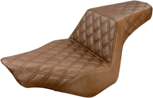 Saddlemen 813-27-175BR LS Step-Up Seat - Brown Full Diamond