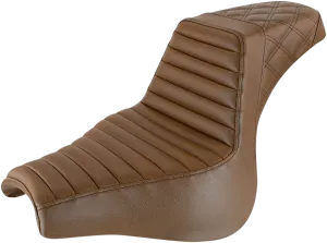 Saddlemen 818-28-176BR Front TR/Rear LS Step-Up Seats - Brown