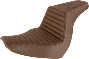Saddlemen 818-29-176BR Front TR/Rear LS Step-Up Seats - Brown