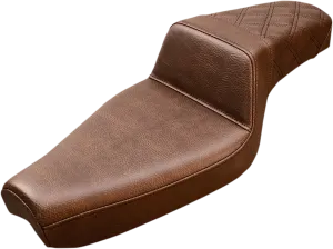 Saddlemen 879-03-173BR Step-Up Rear Lattice Stitch Seat - Brown
