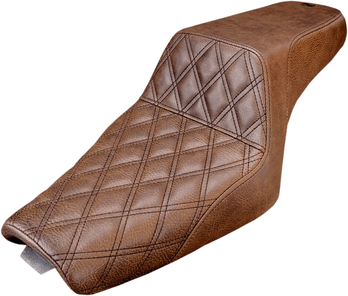 Saddlemen 879-03-175 Step-Up Full Lattice Stitch Seat - Black