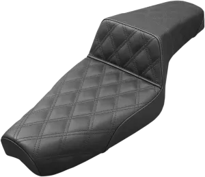 Saddlemen 879-03-175 Step-Up Full Lattice Stitch Seat - Black