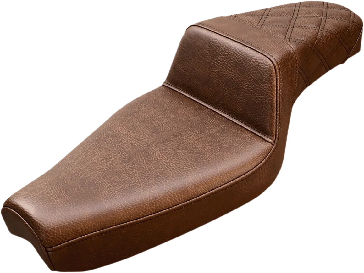 Saddlemen 879-03-175 Step-Up Full Lattice Stitch Seat - Black