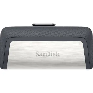 San Disk Ultra Memoria Usb Dual Drive, 16 Gb, Usb C 3.0, Plata Sdddc2 016 G G46