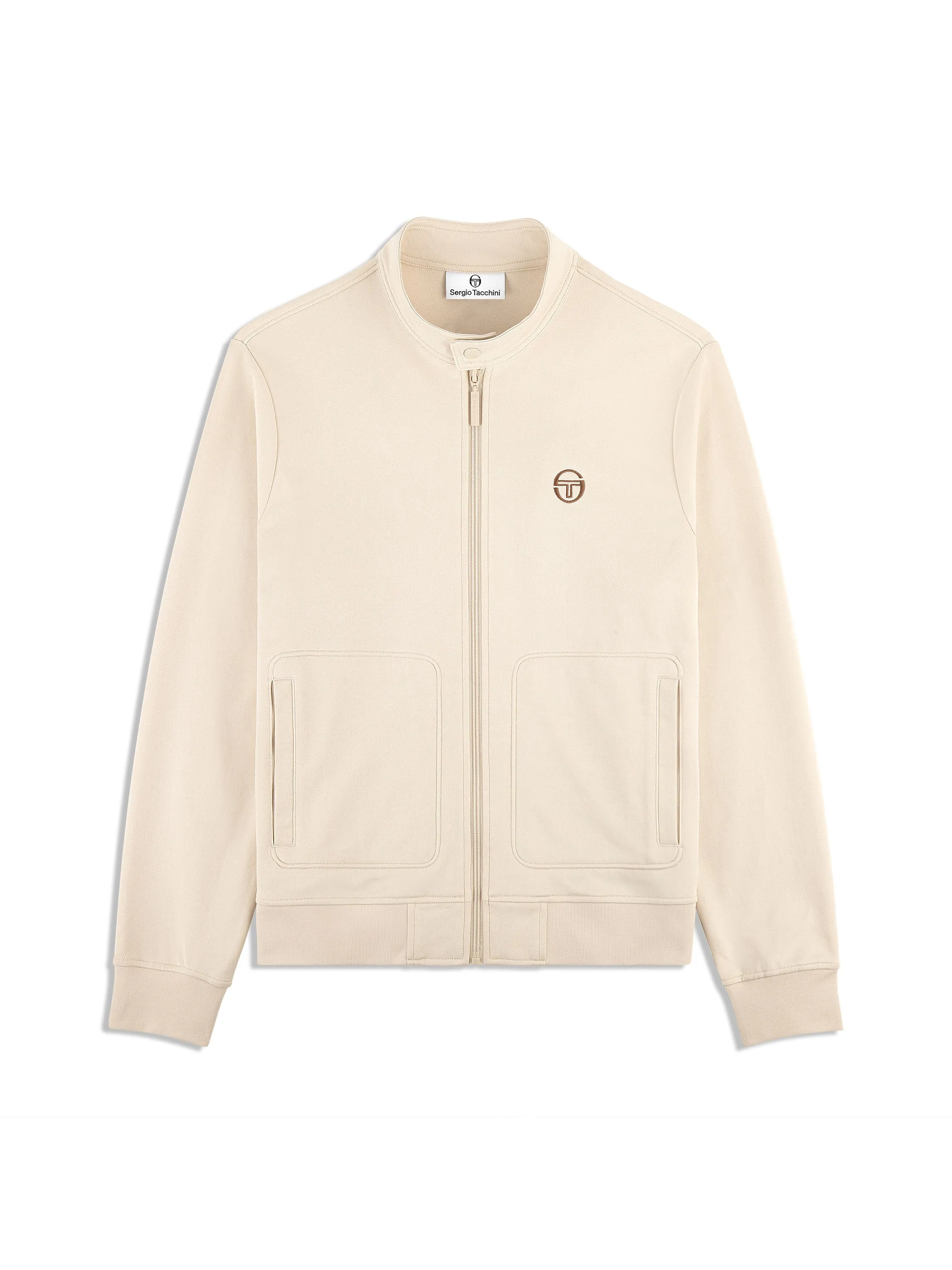Sandro Track Jacket- Fog