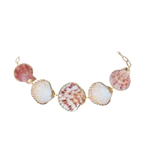 Scallop Seashell Bracelet