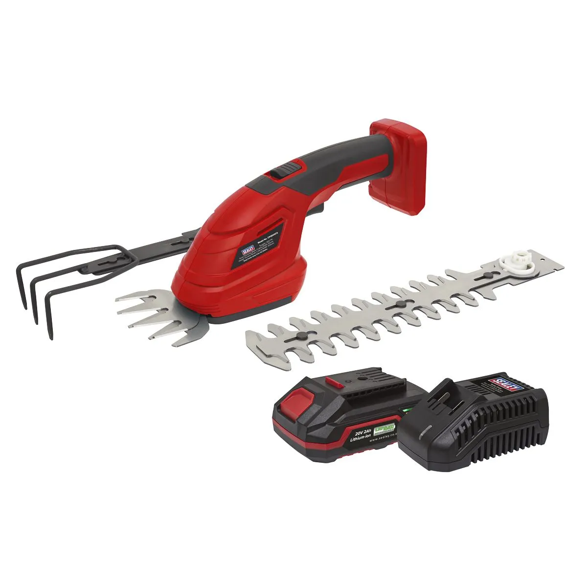 Sealey Cordless 3-in-1 Garden Tool Kit 20V 2Ah SV20 Series