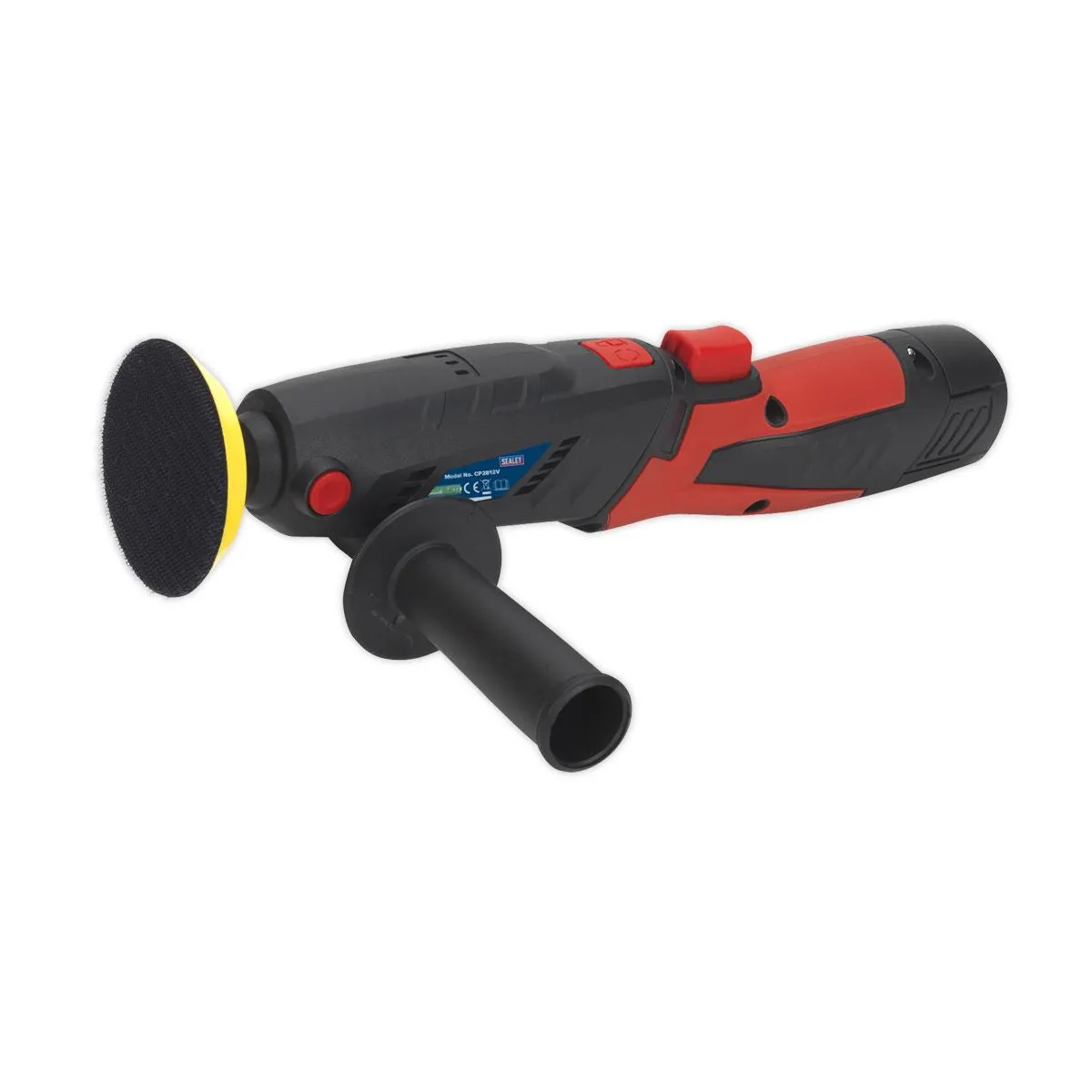 Sealey Cordless Mini Sander Polisher Kit 75mm 12V Lithium-ion