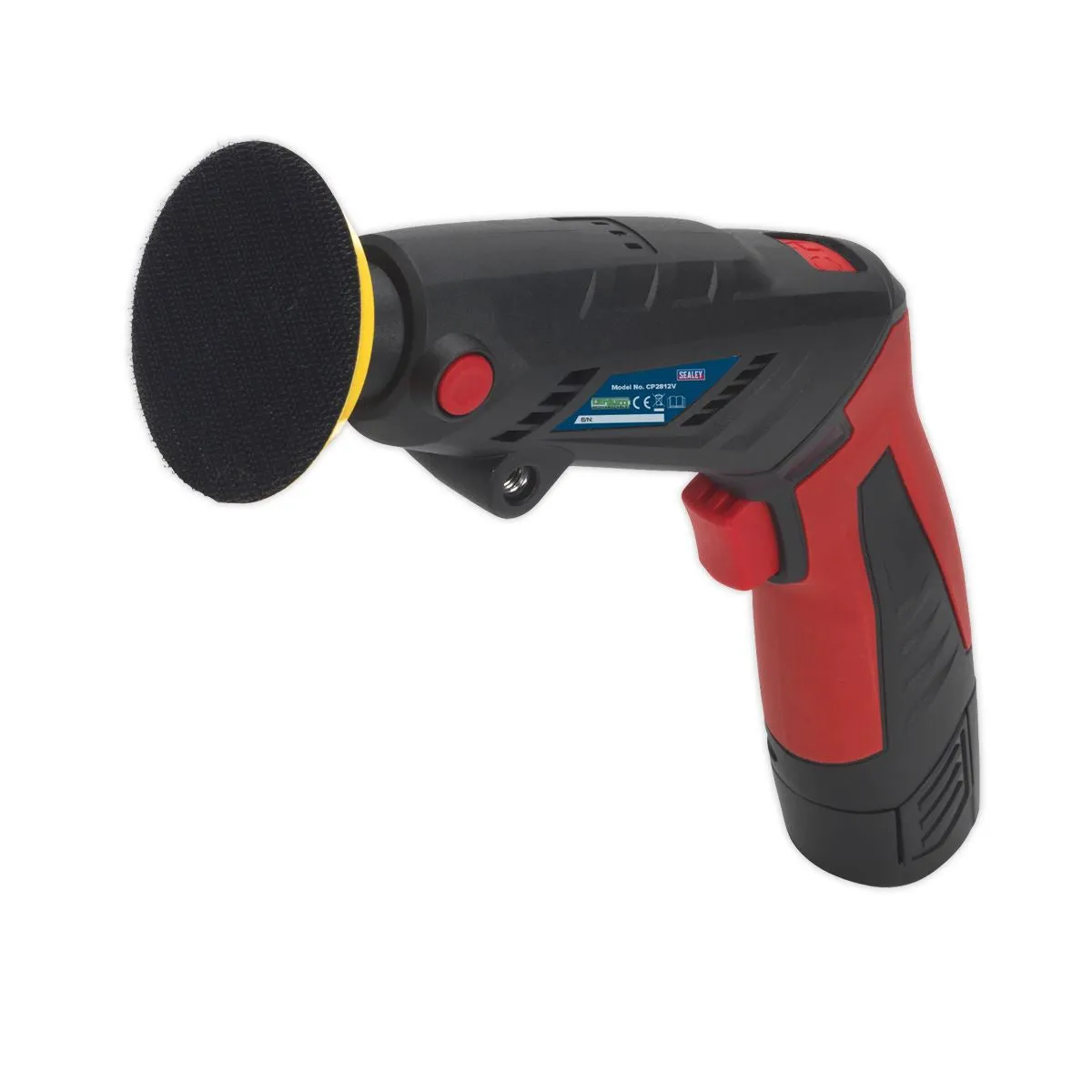 Sealey Cordless Mini Sander Polisher Kit 75mm 12V Lithium-ion
