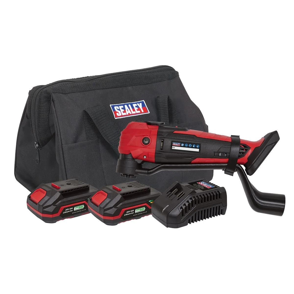 Sealey Cordless Oscillating Multi-Tool Kit 20V SV20 Series - 2 Batteries