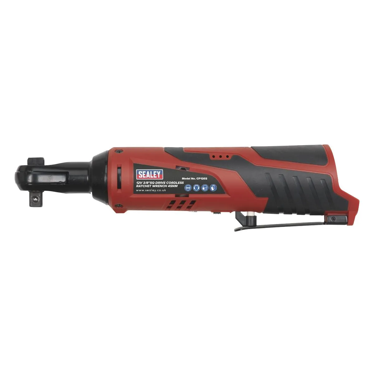Sealey Cordless Ratchet Wrench 3/8"Sq Drive 12V SV12 Series - Body Only