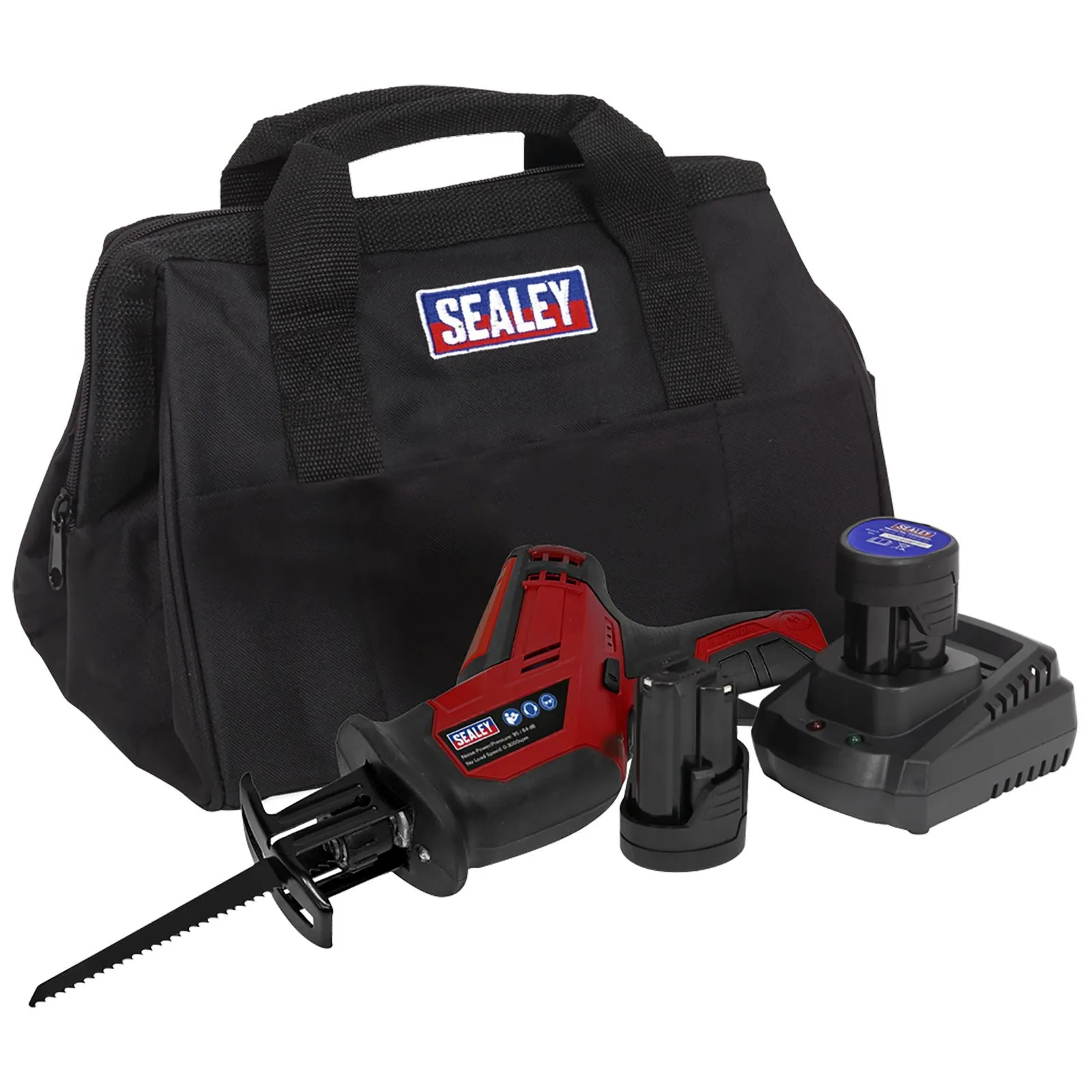 Sealey Cordless Reciprocating Saw 12V SV12 Series - 2 Batteries