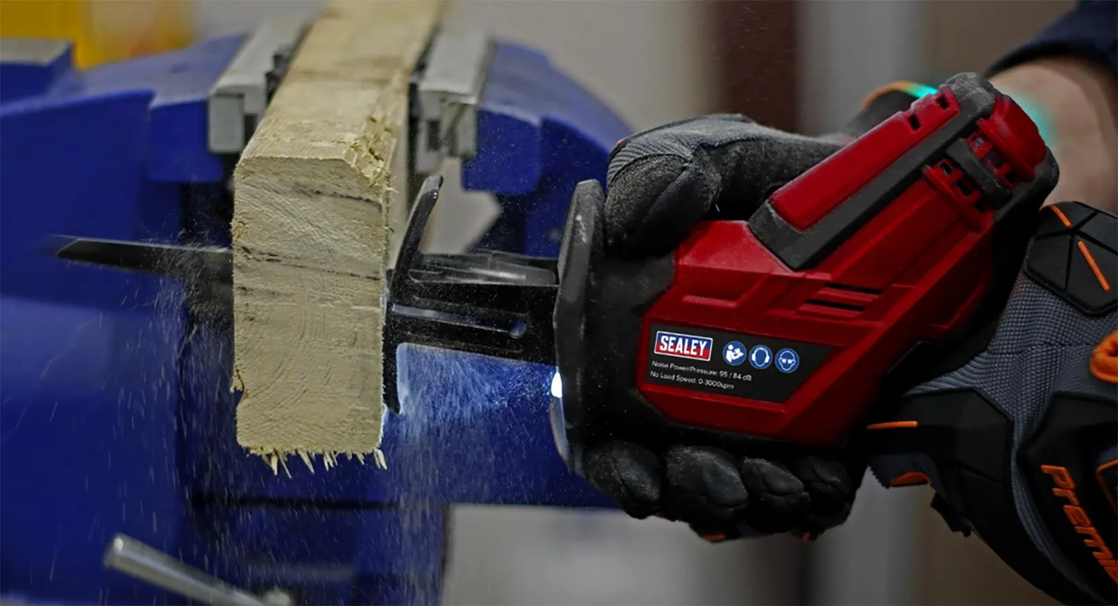 Sealey Cordless Reciprocating Saw 12V SV12 Series - 2 Batteries