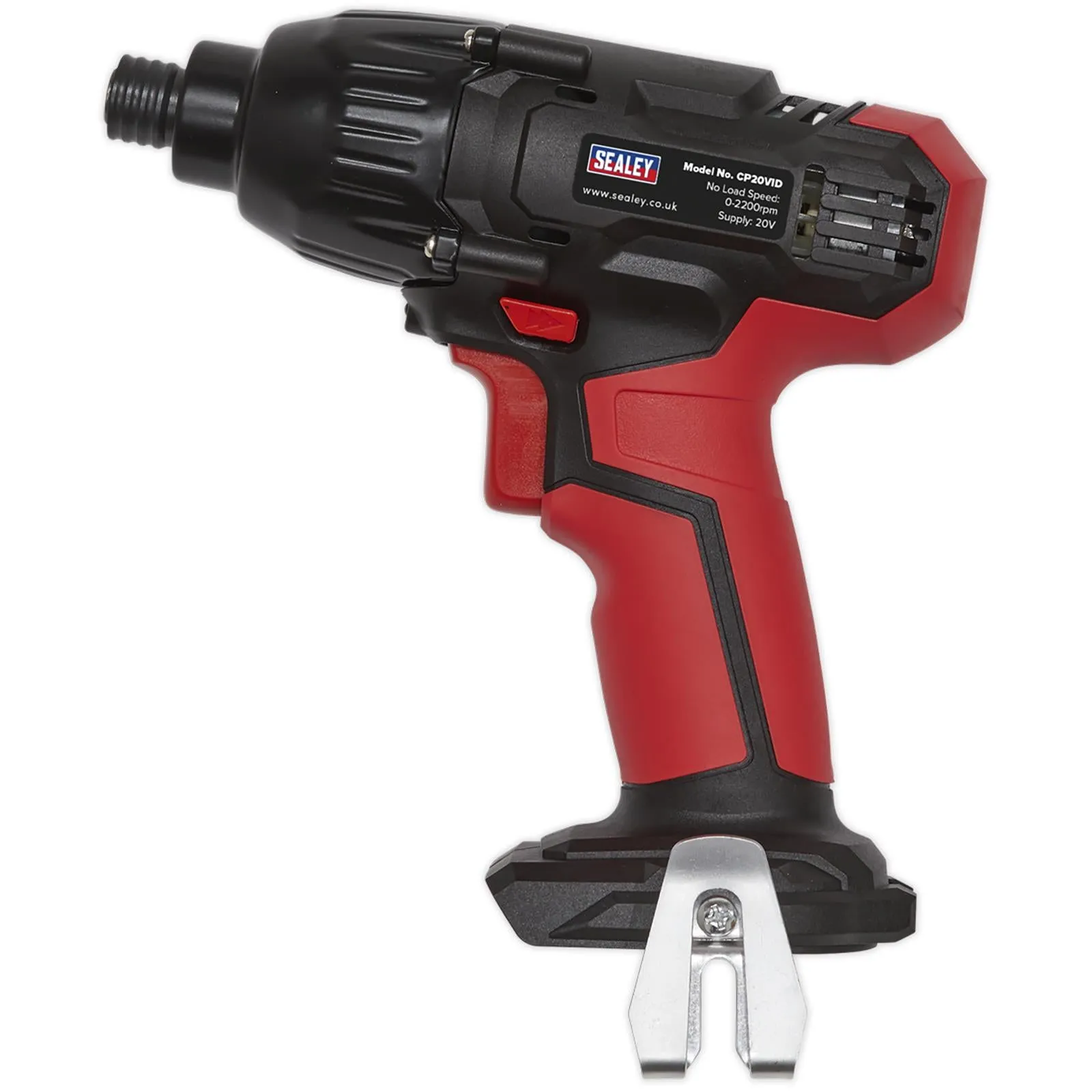 Sealey Impact Driver Kit 1/4"Hex Drive 20V SV20 Series - 2 Batteries