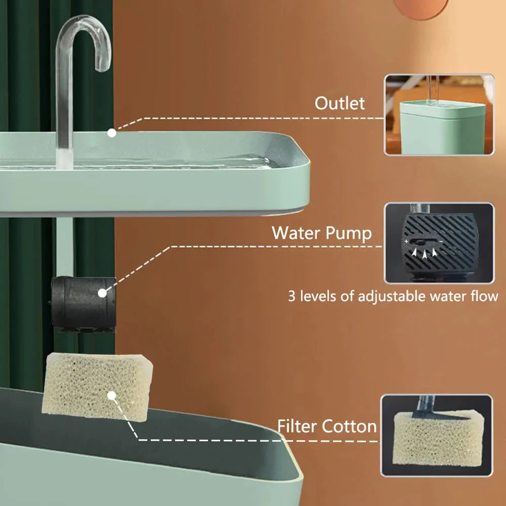 SereneFlow USB Pet Water Fountain