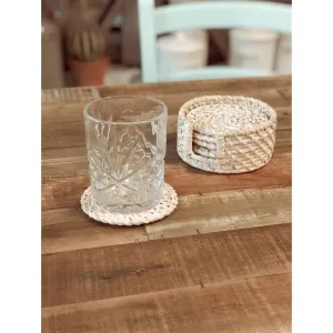 Set 6 Sottobicchieri Rattan Algarve