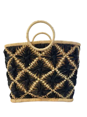 Sierra Leone Crochet Beach Tote Bag