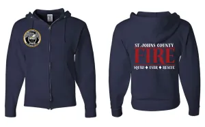 SJCFR Station 4 Full Zip Hoodie