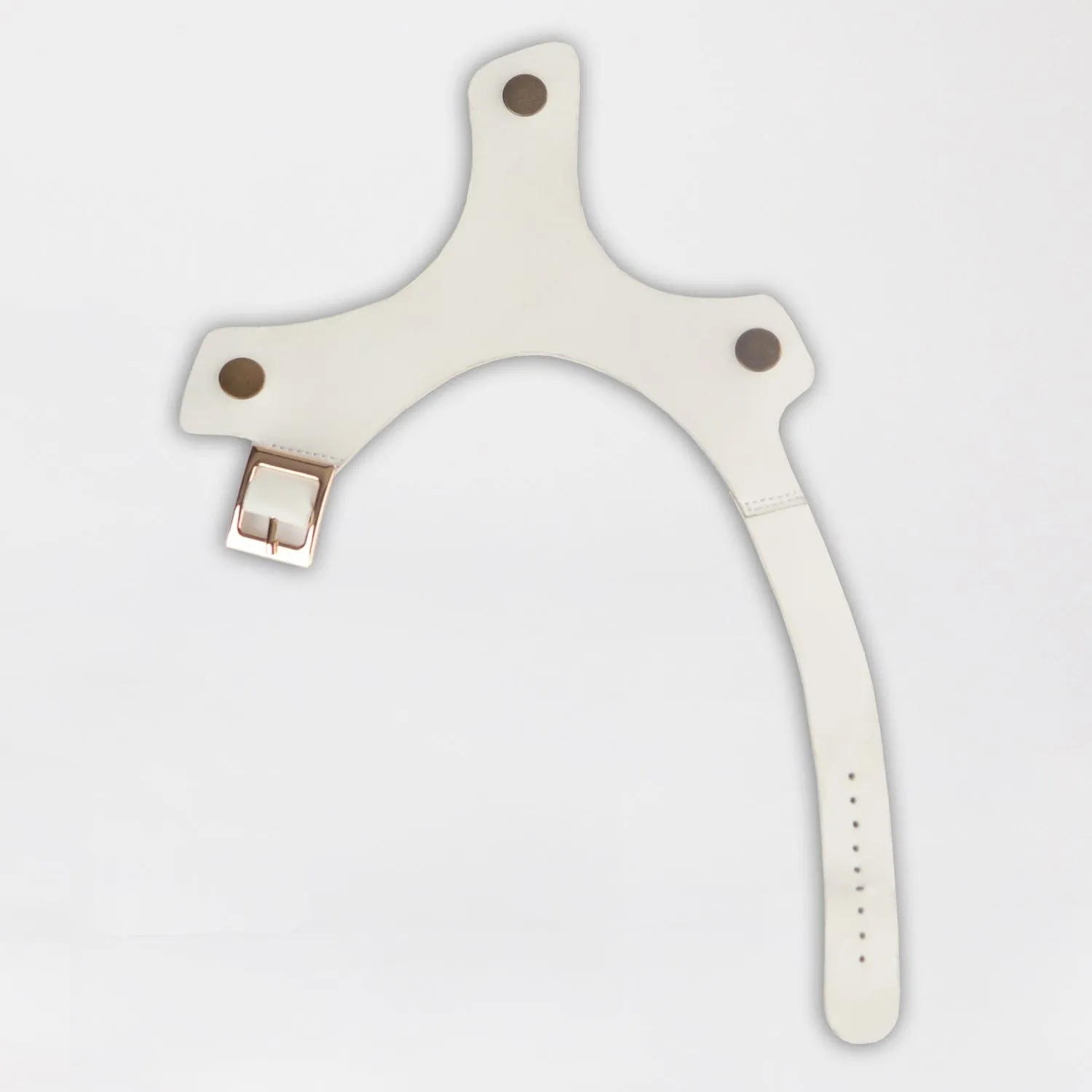 Sling back buckle in White STRAP ONLY - 12717
