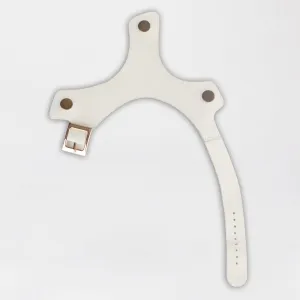 Sling back buckle in White STRAP ONLY - 12717